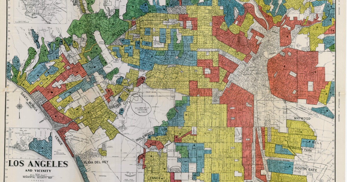Los Angeles Red Line Map