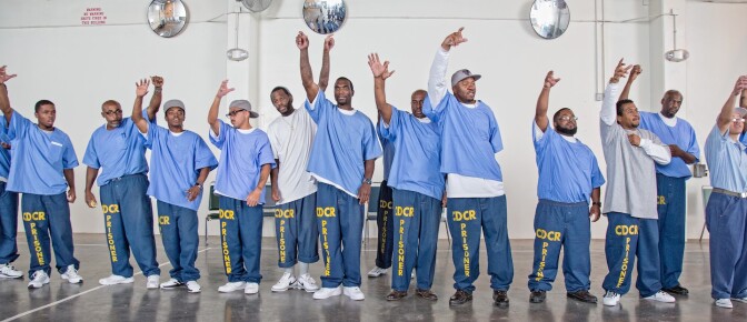 The Strindberg Laboratory participates in the Arts-in-Corrections program