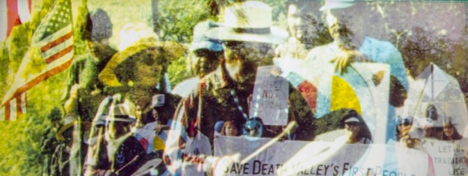 Public Demonstration for Timbisha Shoshone Tribe