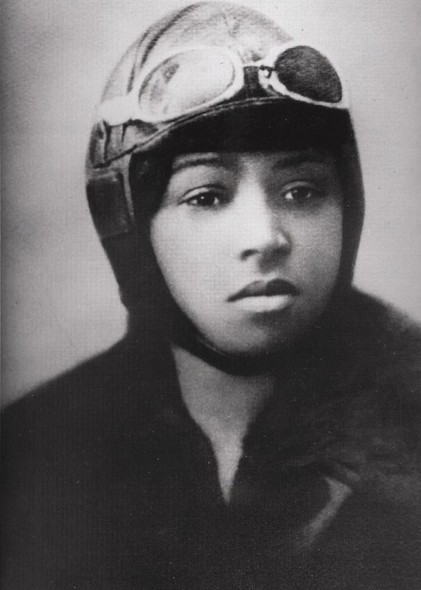 Bessie Coleman First African American licensed Pilot Photo was taken for her license, June 15, 192. | Wikimedia Commons