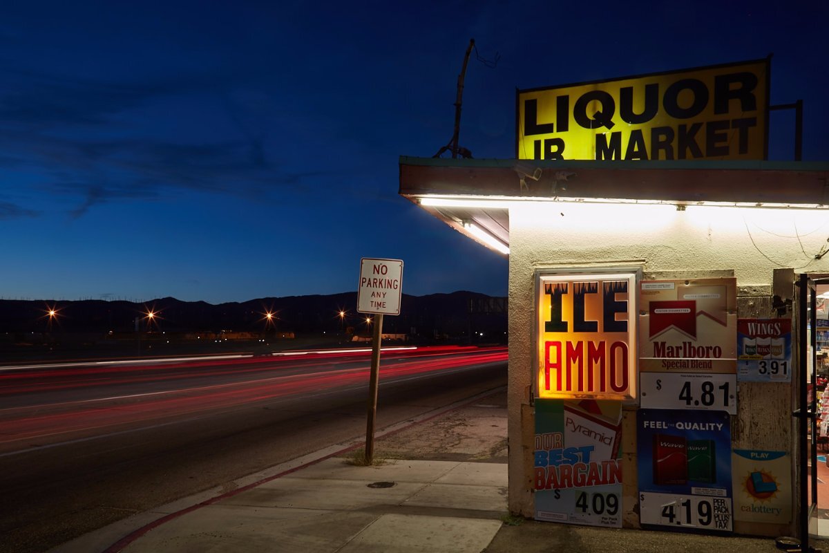 ICE/AMMO – Night No.1 – Mojave, CA – 2016 | Osceola Refetoff