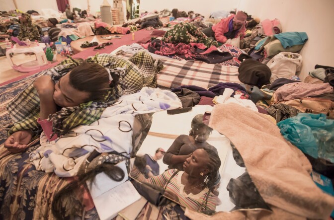 Mexican photojournalist Omar Martínez documents Haitians in Tijuana