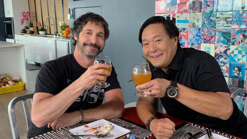 Ming Tsai with guest Ken Oringer