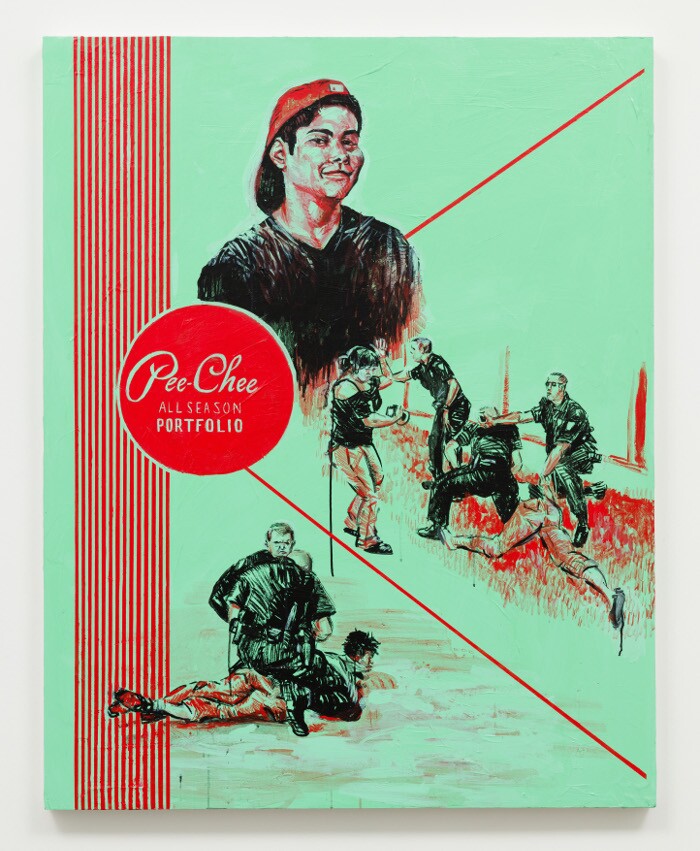 Artist Patrick Martinez re-envisions the Pee-Chee folder