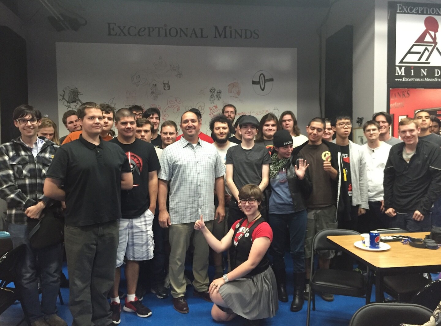 Exceptional Minds student group photo