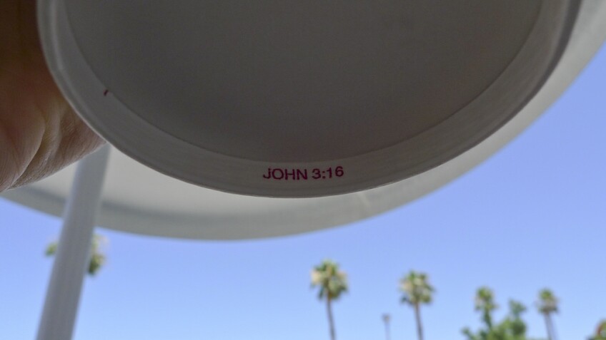 In n' Out Bible Verse
