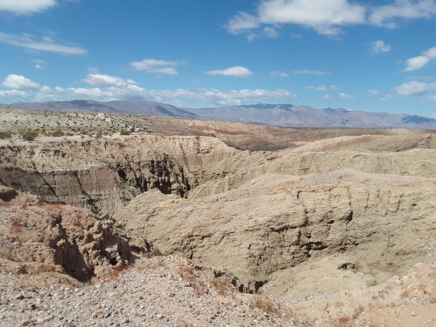 The view at the Slot Canyon Overlook.