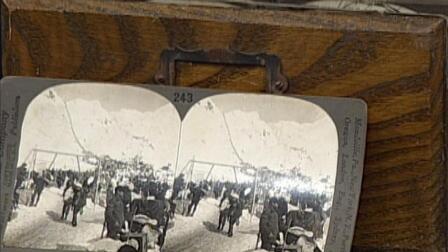 Appraisal: Tabletop Stereo Viewer, ca. 1870