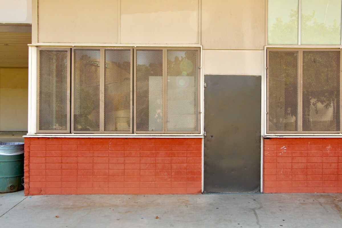 Boarded windows at Eagle Rock Recreation Center | Jordan Riefe