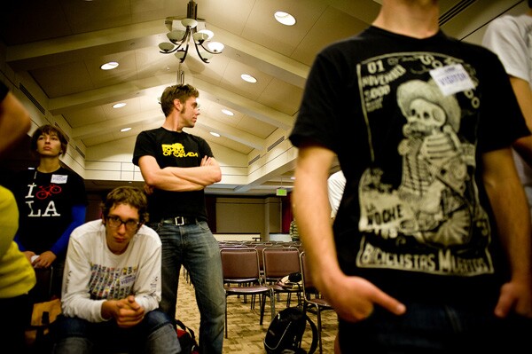 At a hearing for hit & run accident during Storm the Bastille, Van Nuys City Hall | Photo by Flickr user alexbcthompson used under a Creative Commons license
