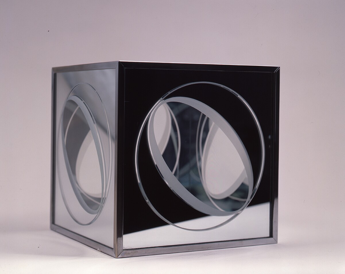 Larry Bell, "Untitled," 1965. | Collection Orange County Museum of Art. Gift of Edwin Janss, Jr.
