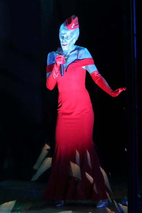 "War of the Worlds" performance with Hila Plitmann as La Sirena. | Craig T. Mathew of Mathew Imaging