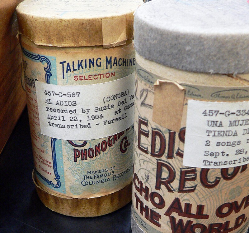 Charles Lummis' wax cylinder recordings