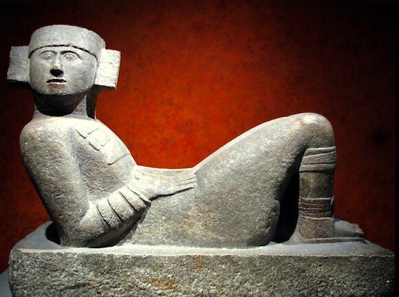 Mayan Chac Mool statue at the Museo Nacional de AntropologÃa in Mexico City. | Photo: Luis Alberto Melograna.