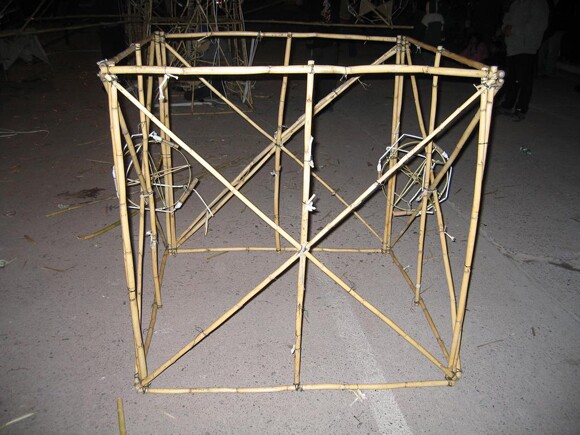 Bamboo Cube, archival pigment photograph | Eamon Ore-Giron, 2012.