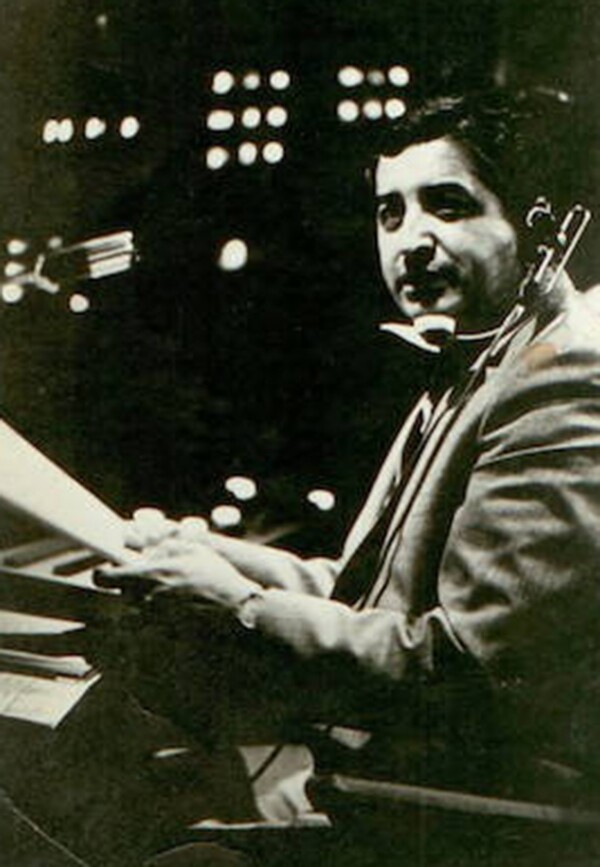 Rubén Salazar at work as the News Director of the Spanish-language television station, KMEX, Los Angeles, California, 1970 | Rubén Salazar (1928-1970) Papers, USC Libraries Special Collections