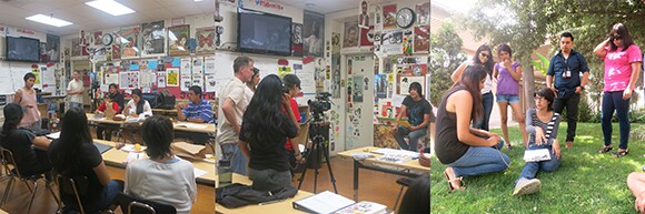The Community Liaisons worked with Marie Estrada on a social marketing campaign, telling their stories, and developed skits to perform in public places.<br />