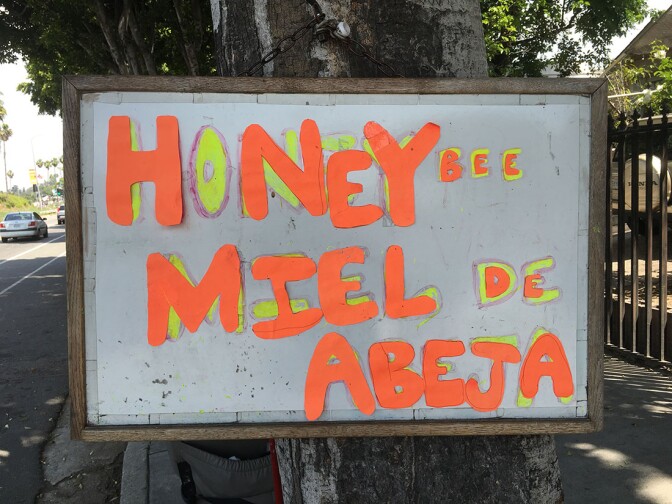 Honey Sign in El Sereno | Oliver Wang
