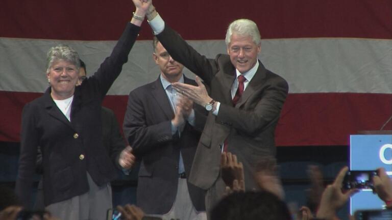President Bill Clinton in the OC