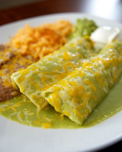 Spinach-Enchiladas