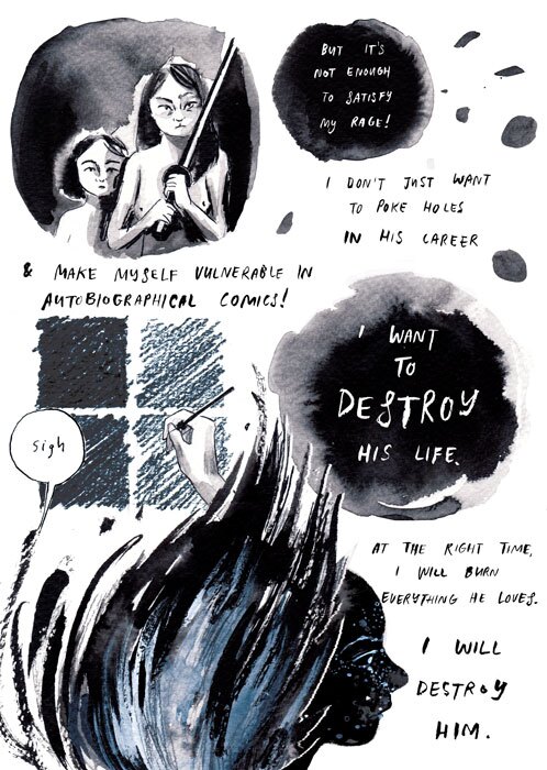 Destroy Every Thing You Touch (page 6) | Rachel Ang, excerpt from “Drawing Power: Women's Stories of Sexual Violence, Harassment, and Survival,” edited by Diane Noomin © Abrams ComicArts, 2019