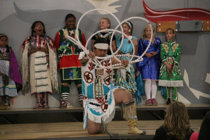 Sage Romero hoop dancing | AkaMya