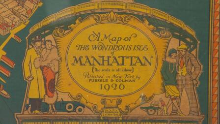Appraisal: 1926 C.V. Farrow Manhattan Poster Map