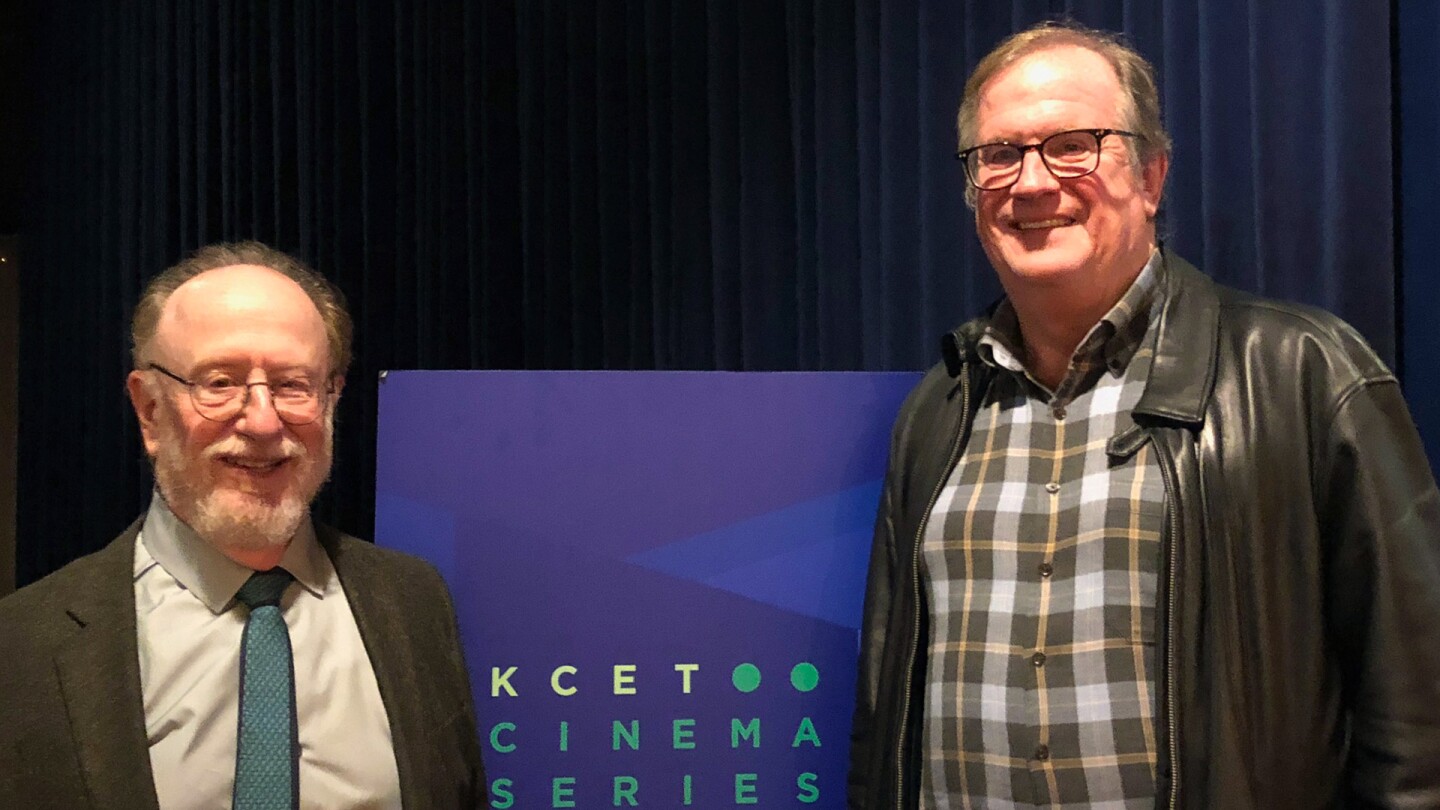 Lightyear President Arnie Holland with Pete Hammond.
