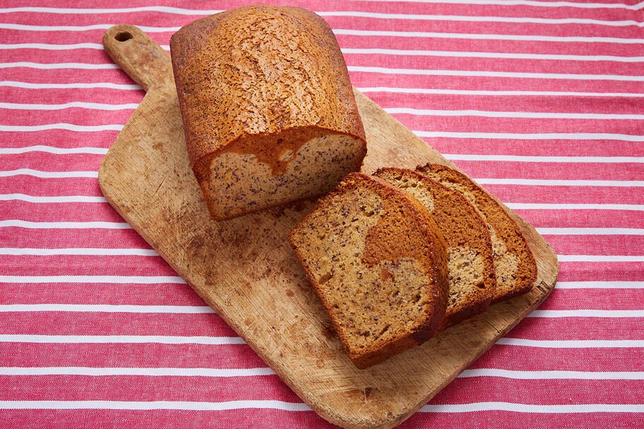dulce de leche caramel banana bread