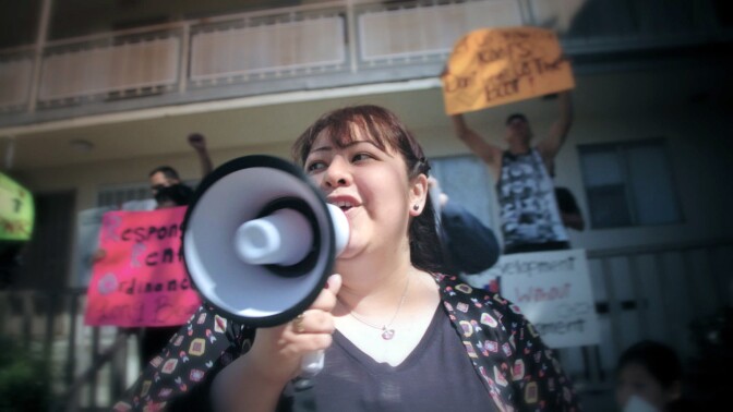 City Rising: Brenda Protesting
