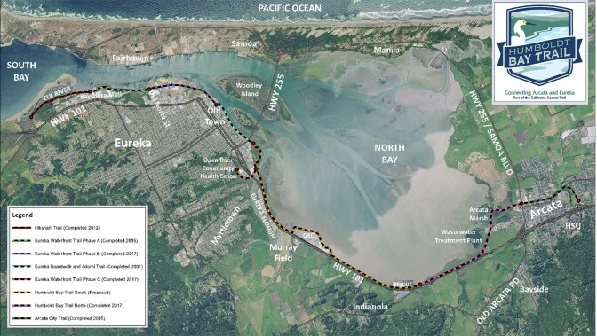 humboldt bay trail map
