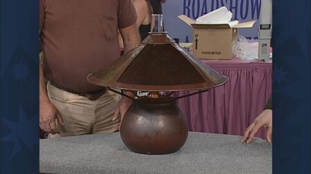 Appraisal: Dirk Van Erp Lamp, ca. 1910