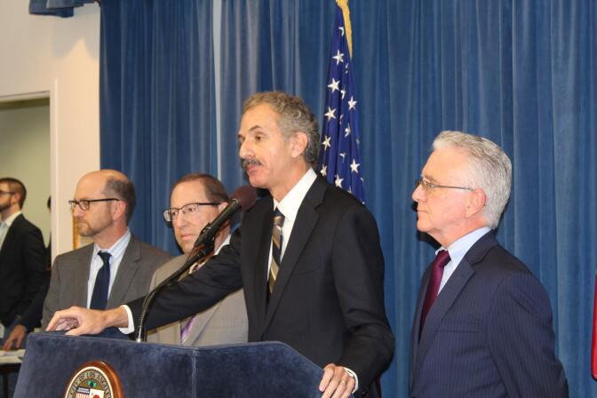 City Attorney Mike Feuer at Press Conference Suing the FAA Dec. 12 2019.jpg