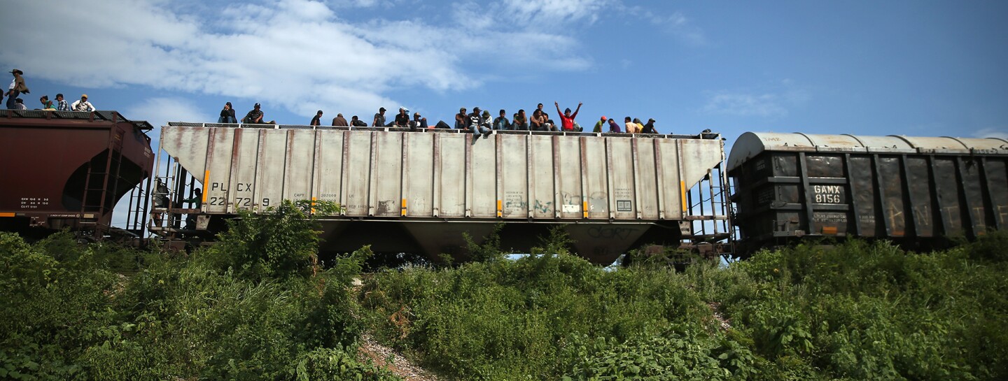 Central Americans Traverse Mexico On Grueling Journey To U.S.