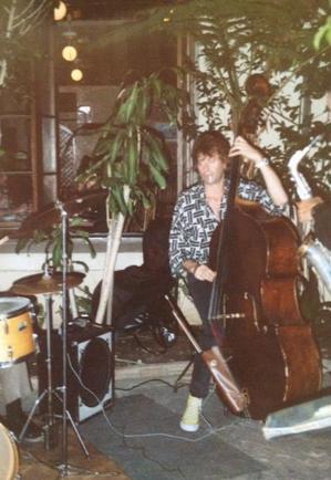 Kim Gardner sitting in with the band