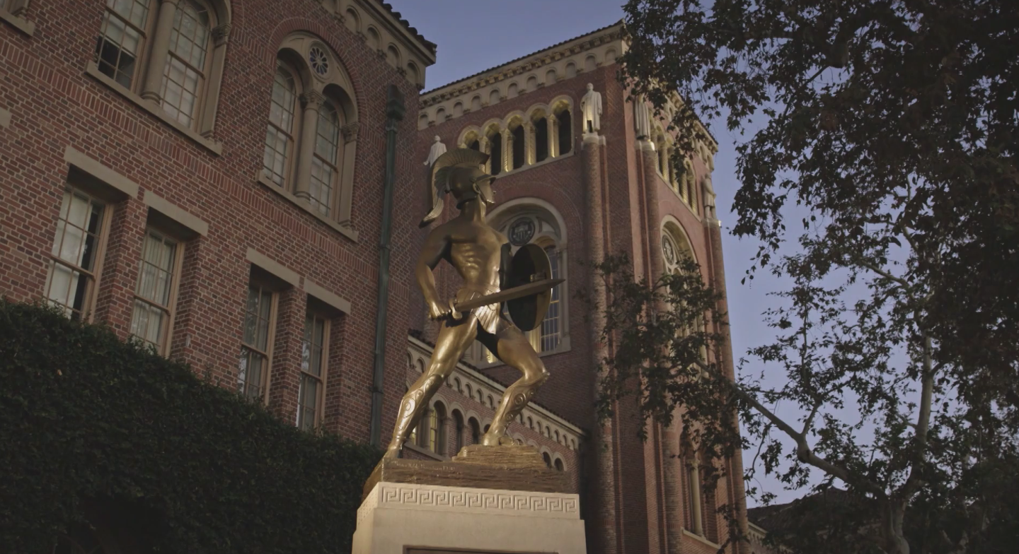 Tommy The Trojan Statue at USC