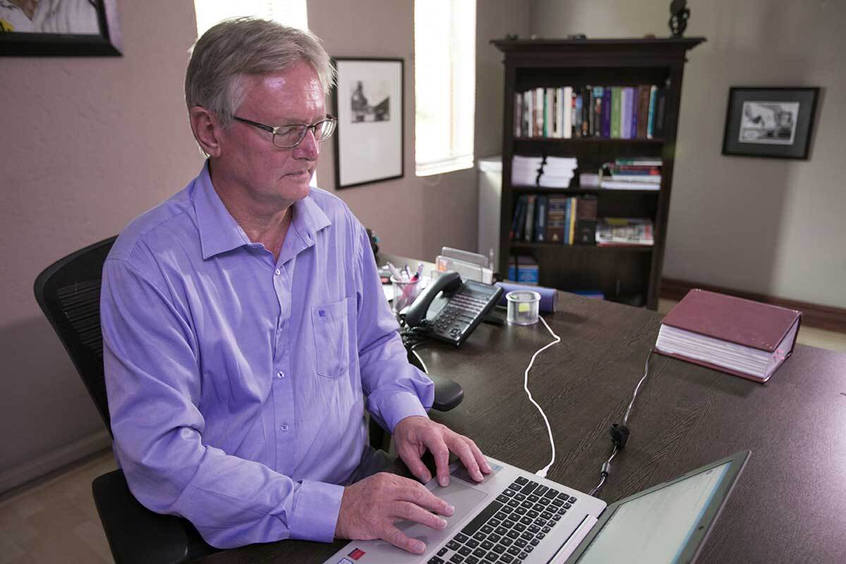 Richard Spoor, environmental attorney in South Africa.