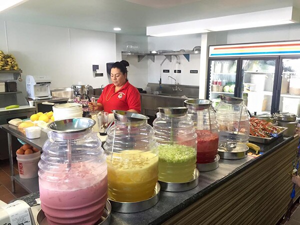 Jackeline Reyes, daughter of Marcelo Antonio Reyes, now runs her own location in El Monte with her husband Edward Nava. Photo courtesy of Ricos Tejuinos Los Reyes.