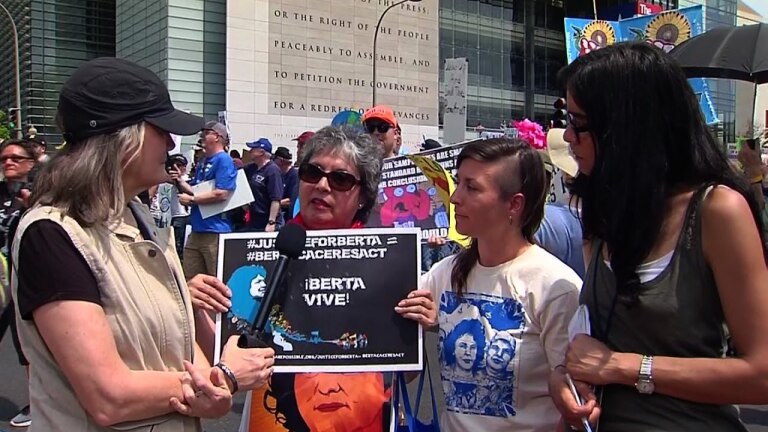 Berta Cáceres' Sister Speaks Out About the Ongoing Assassinations of Land Defenders in Honduras