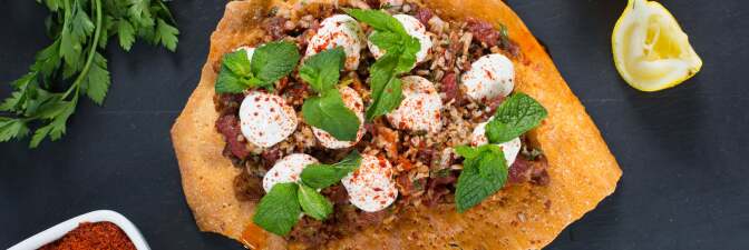 Middle-Eastern Beef Tartare | Carla Choy