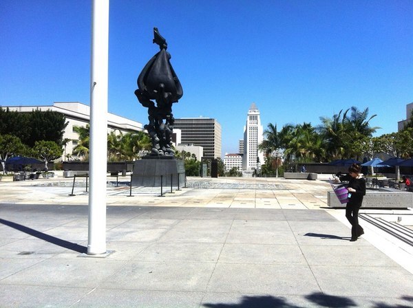 Grand Park and Jacques Lipchitz's Peace on Earth