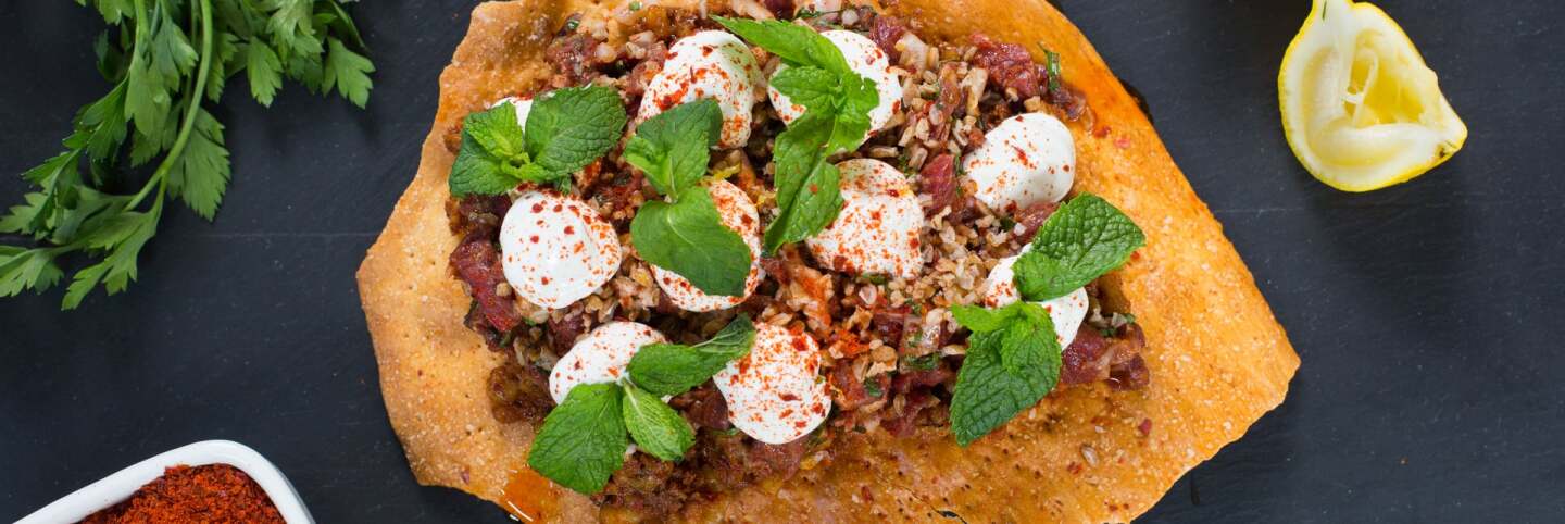 Middle-Eastern Beef Tartare | Carla Choy