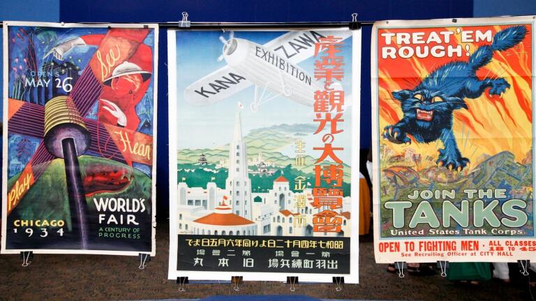 Appraisal: 20th C. Poster Collection