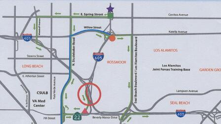 605 Ramp Closure