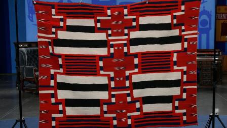 Appraisal: Navajo Chief's Blanket, ca. 1875