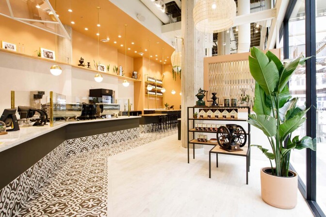 Don Francisco Casa Cubana interior entrance | Courtesy of Gaviña Coffee Company