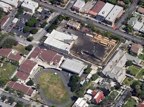 Oil extraction site in South L.A.