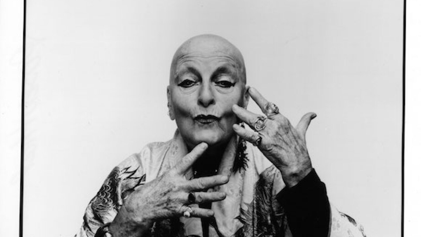 Rachel Rosenthal by Michael Childers. | Courtesy the Rachel Rosenthal Company