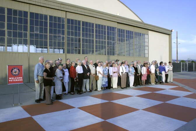 Veterans at Hangar 244, 2010 | Legacy Project photographers