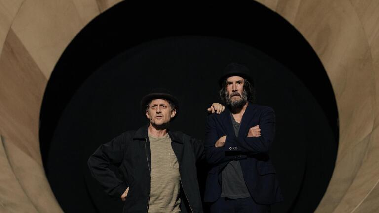 Keanu Reeves and Alex Winter reunite on Broadway